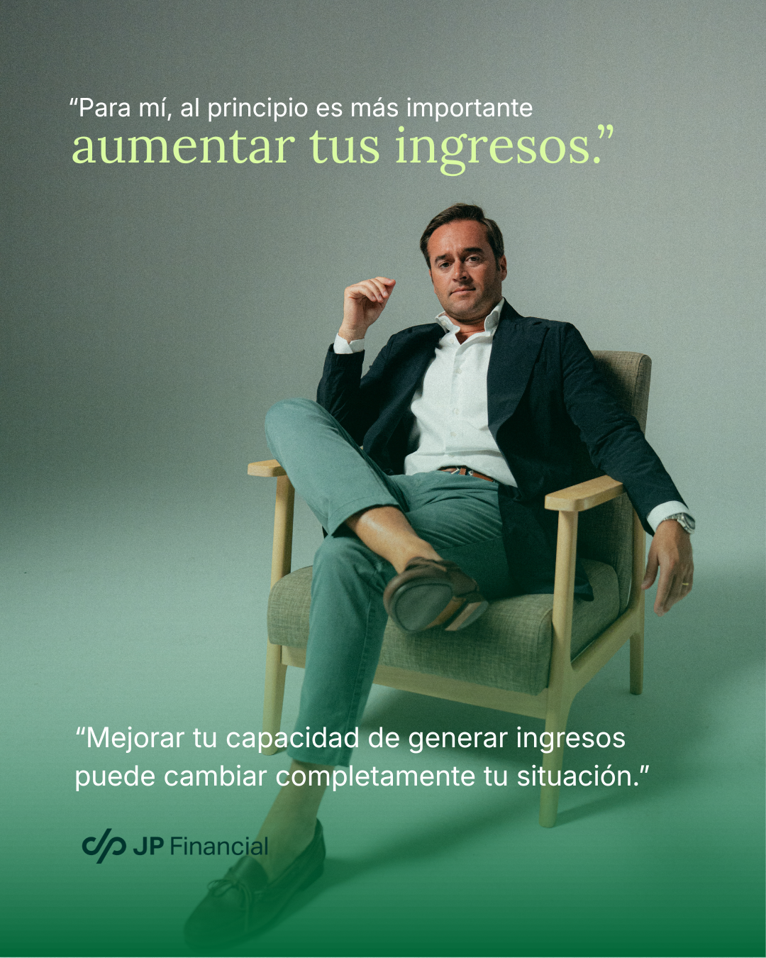 Campaña publicitaria para JP Financial